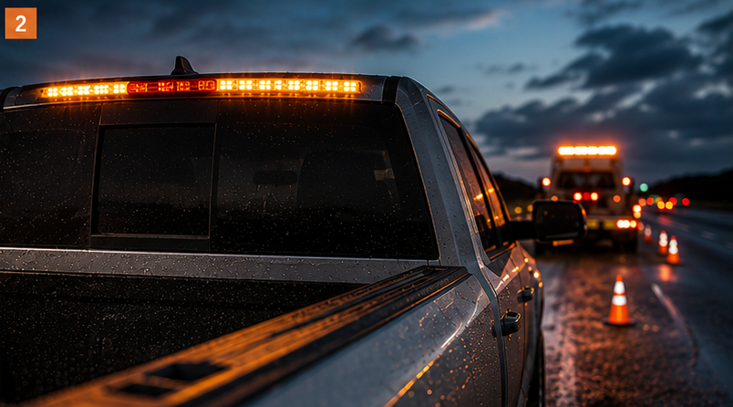 Back Window Strobe Kit